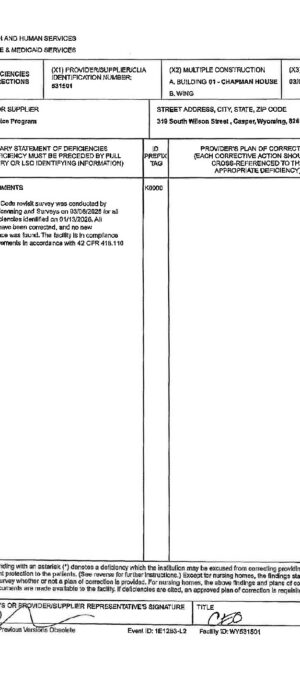 Central Wyo Hospice LSC 03 06 26