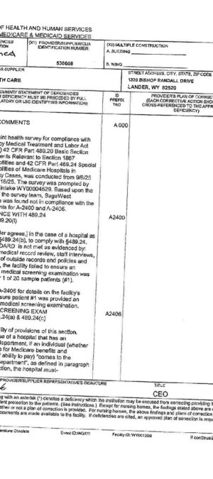 SageWest Health Care 09 18 26