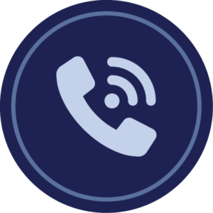 An icon of a phone