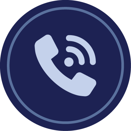An icon of a phone