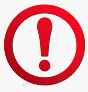 Alert - exclamation mark