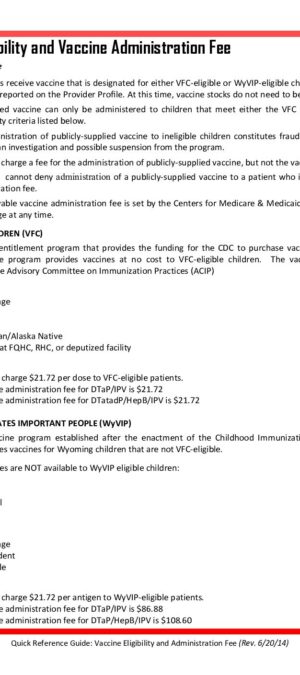 IZ-Unit-PatientEligibilityandVaccineAdministrationFee_062014.6.26