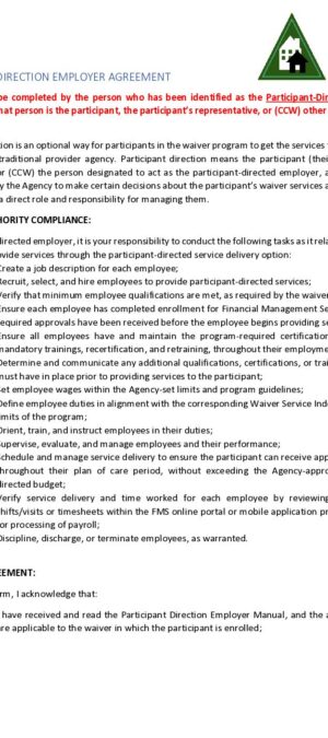 PD09 PD EMPLOYER AGREEMENT &ndash; 07-2026(A)
