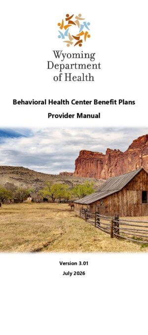 BHC Provider Manual v3.01 FINAL