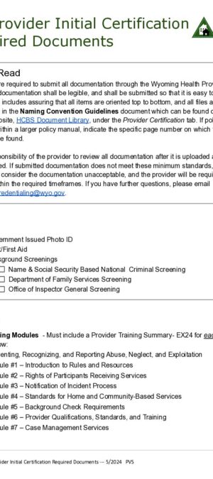 TOOL58-Initial-Certification-Required-Documents