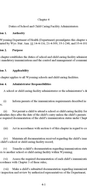 Ch. 4 Duties of School and Child Caring Facility Administrators (pdf)