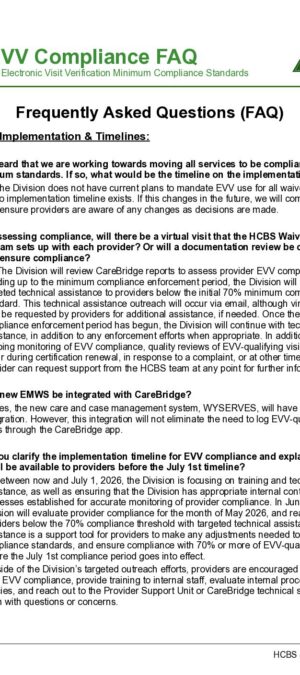 EVV-FAQ