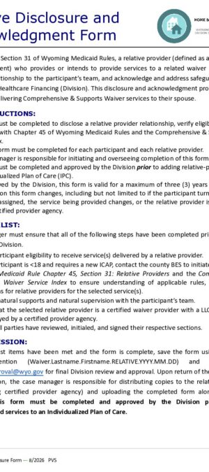 PV11-Relative Disclosure Form &ndash; 8.2026 (A)