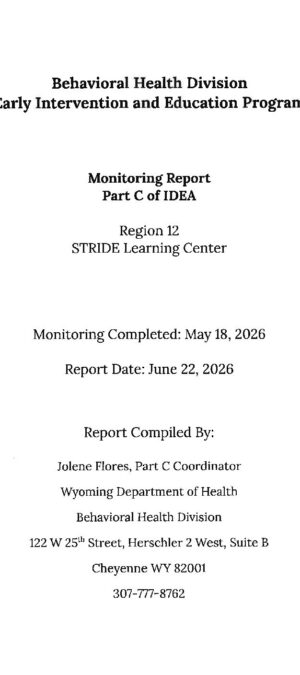 R12 Monitoring Report