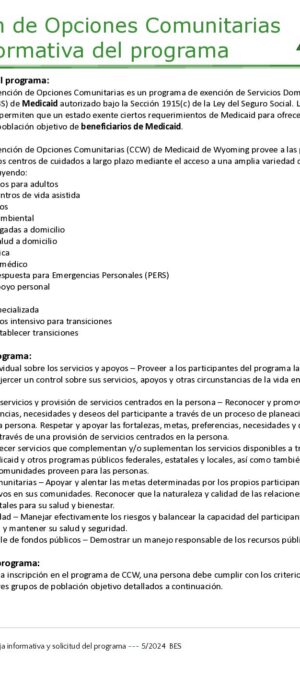 CCW Form 01 &ndash; CCW Program Application and Fact Sheet (Spanish) (1).docx